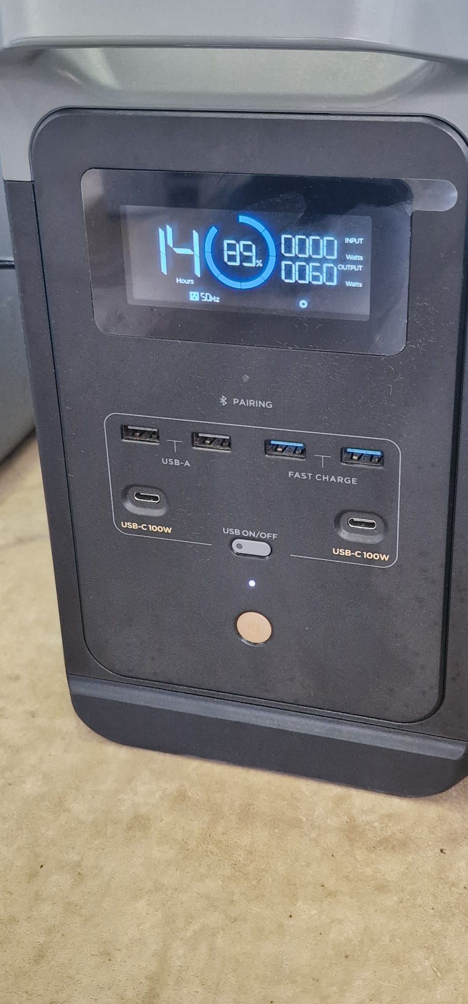 EcoFlow battery power station keeping HTG operations live during generator failure at Deershed Festival 2026